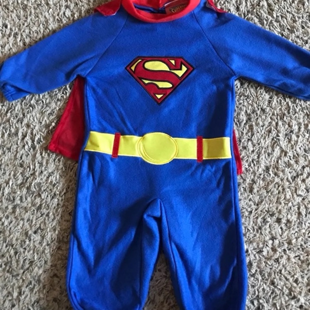 Superman infant halloween costume